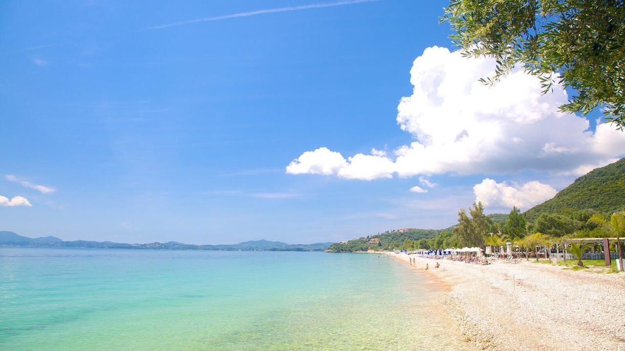 Barbati Beach Bungalow Eksteriør bilde